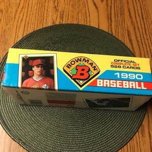 Set of baseball cards.